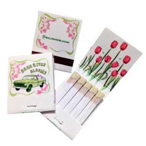 custom matches custom matchbooks full color printing 20-strike