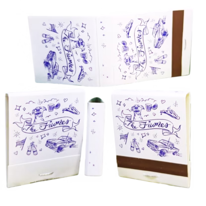 "Cutie Pie" Custom Illustrated Matchbooks - Image 7