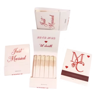 custom matchbooks for your wedding party favors