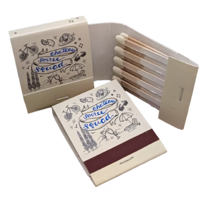 "Cutie Pie" Custom Illustrated Matchbooks - Image 3