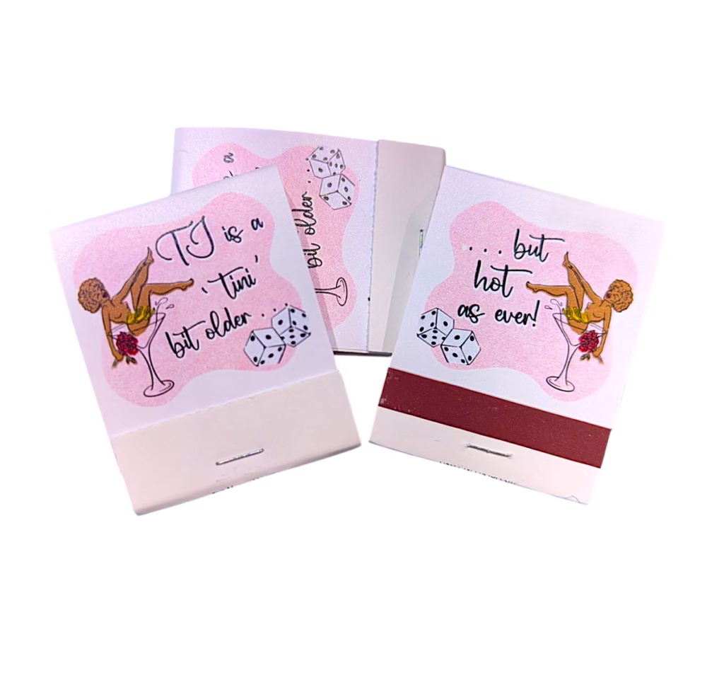 DIY Matchbooks kit fun custom matches