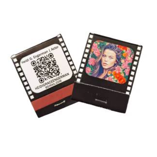 "Your Art" Satin-Wrapped® Matchbooks