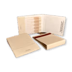 blank tan colored matchbooks