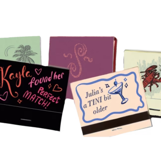 Custom 30-Strike Matchbooks - Design-Your-Own!