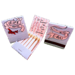 personalized wedding matchbooks