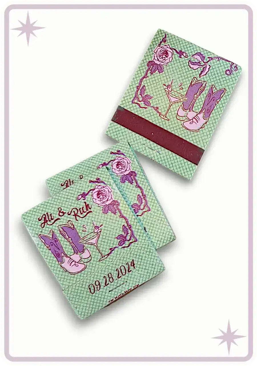 Bulk Custom Matches: Full-Color Factory Print | Muse
