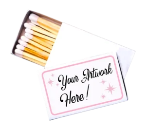 personalized wedding matchboxes