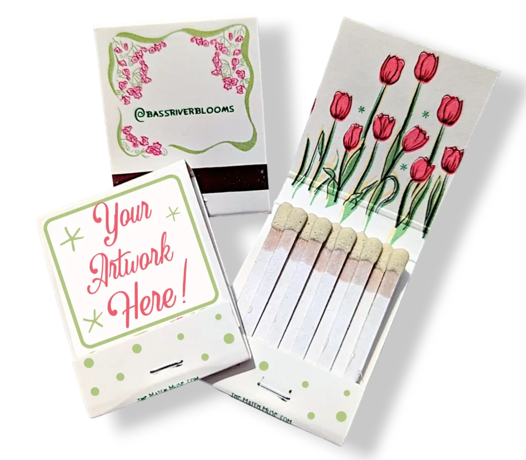 custom printed matchbooks custom artwork matchbooks my artwork on custom matches
