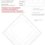 Cocktail Napkin Diagonal Layout